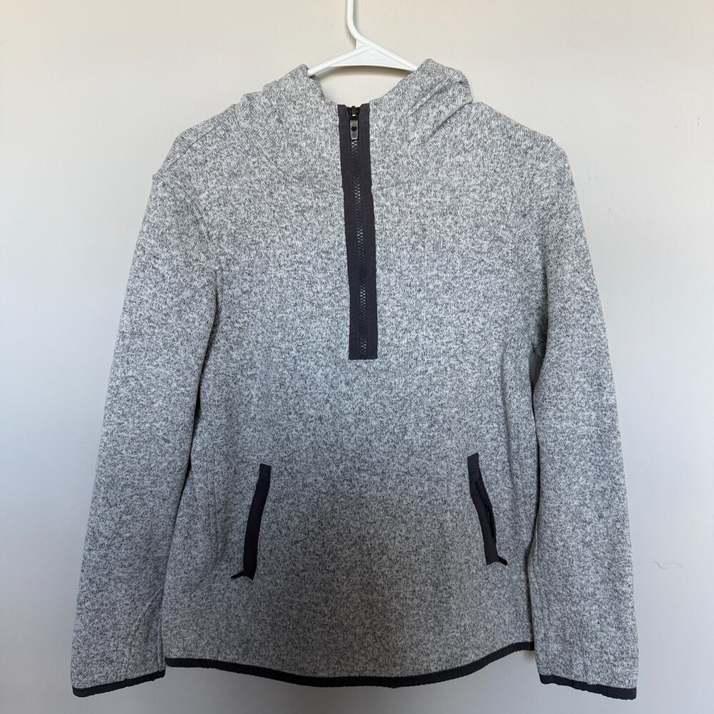 Lululemon Fleece And Thank You Womens Size 4 Half Zip Pullover Sweater Hoodie